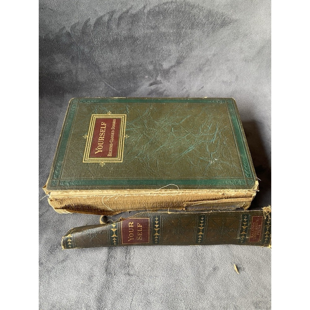 Antique "Yourself Behind Closed Doors" by Edmund Shaftesbury (1927‎ Hardcover)